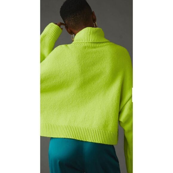 525 America EDIE CHUNKY TURTLENECK PULLOVER Relaxed Sweater Size Small NWOT - Picture 5 of 10